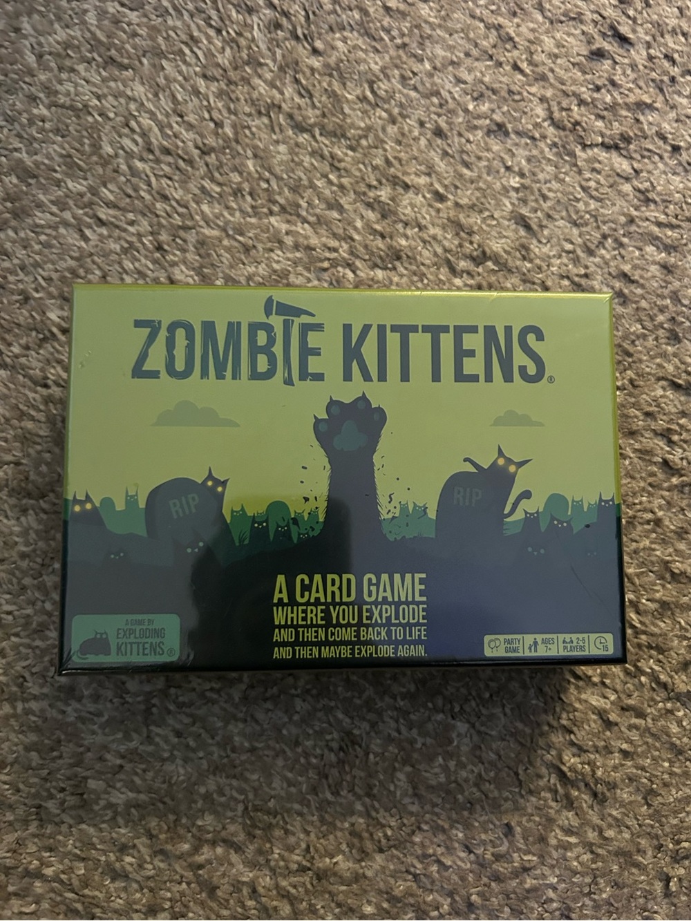 Zombie Kittens Card Game -